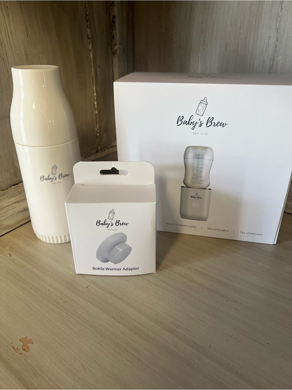 Baby's Brew Electric Bottle Warmer in White